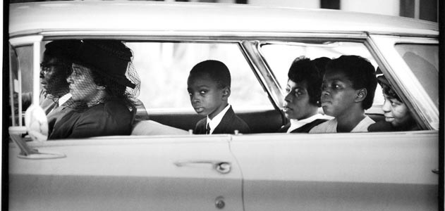 Ben Chaney and his parents and sisters en route to his brother James Chaney